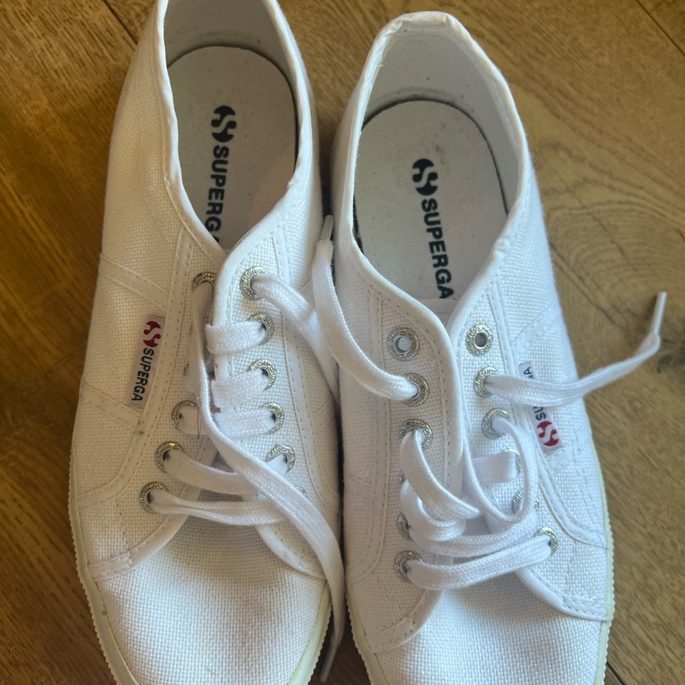Superga Women's White Sneakers